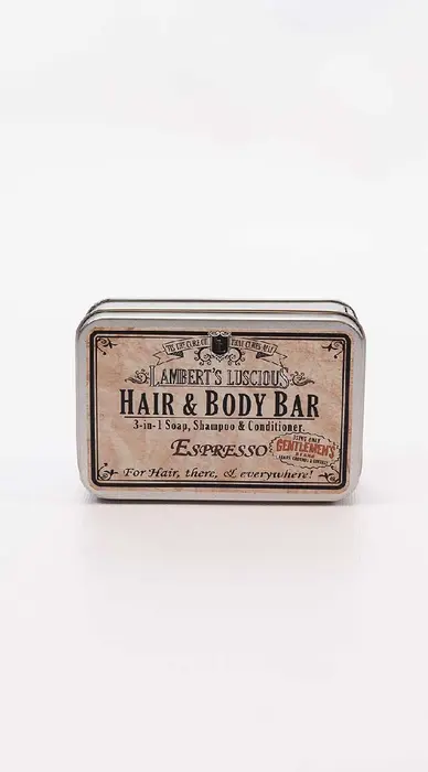 Hair & Body Bar Tin - Espresso