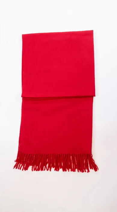 Scarf - Red Cashmere